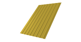 Профнастил С10R 0.45 PE RAL 1018 желтый
