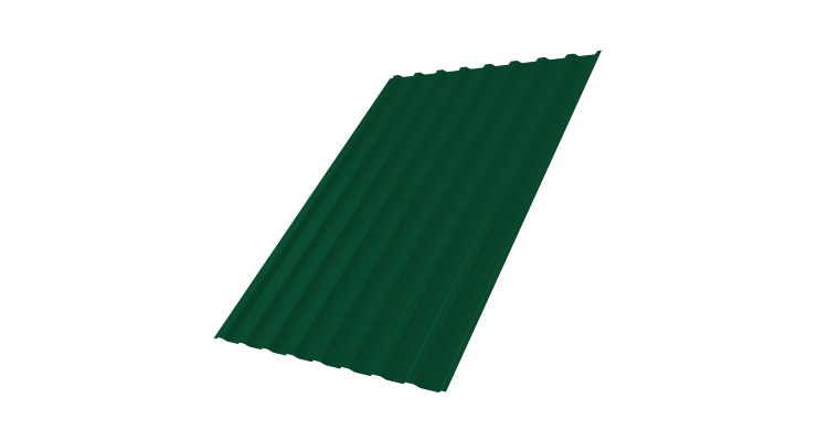 Профнастил С20В 0,45 Drap TX RAL 6005 зеленый мох