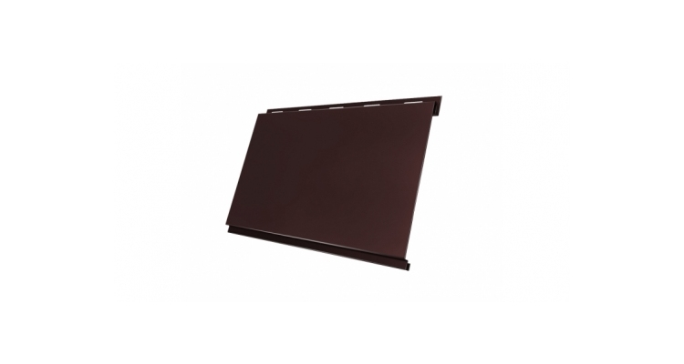 Вертикаль 0,2 classic 0,5 GreenCoat Pural BT, matt с пленкой RR 887 шоколадно-коричневый (RAL 8017 шоколад)